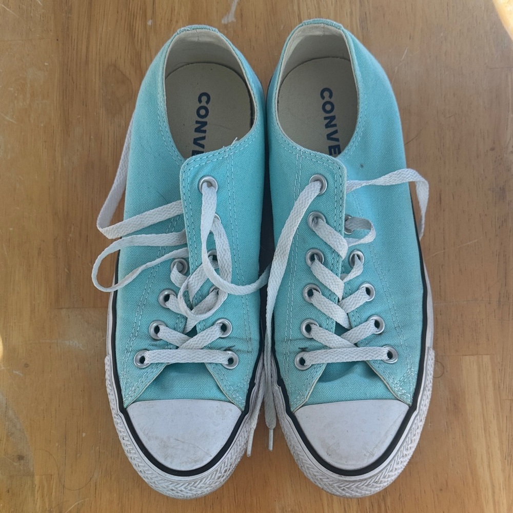 Converse Aruba Blue Low-Top Sneakers
